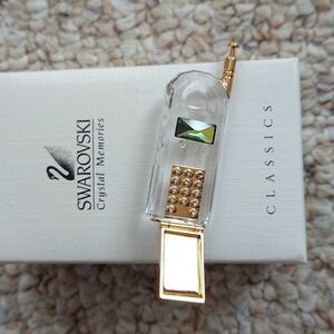 Swarovski Crystal collectors item - Miniature Figurine of a Flip cell phone